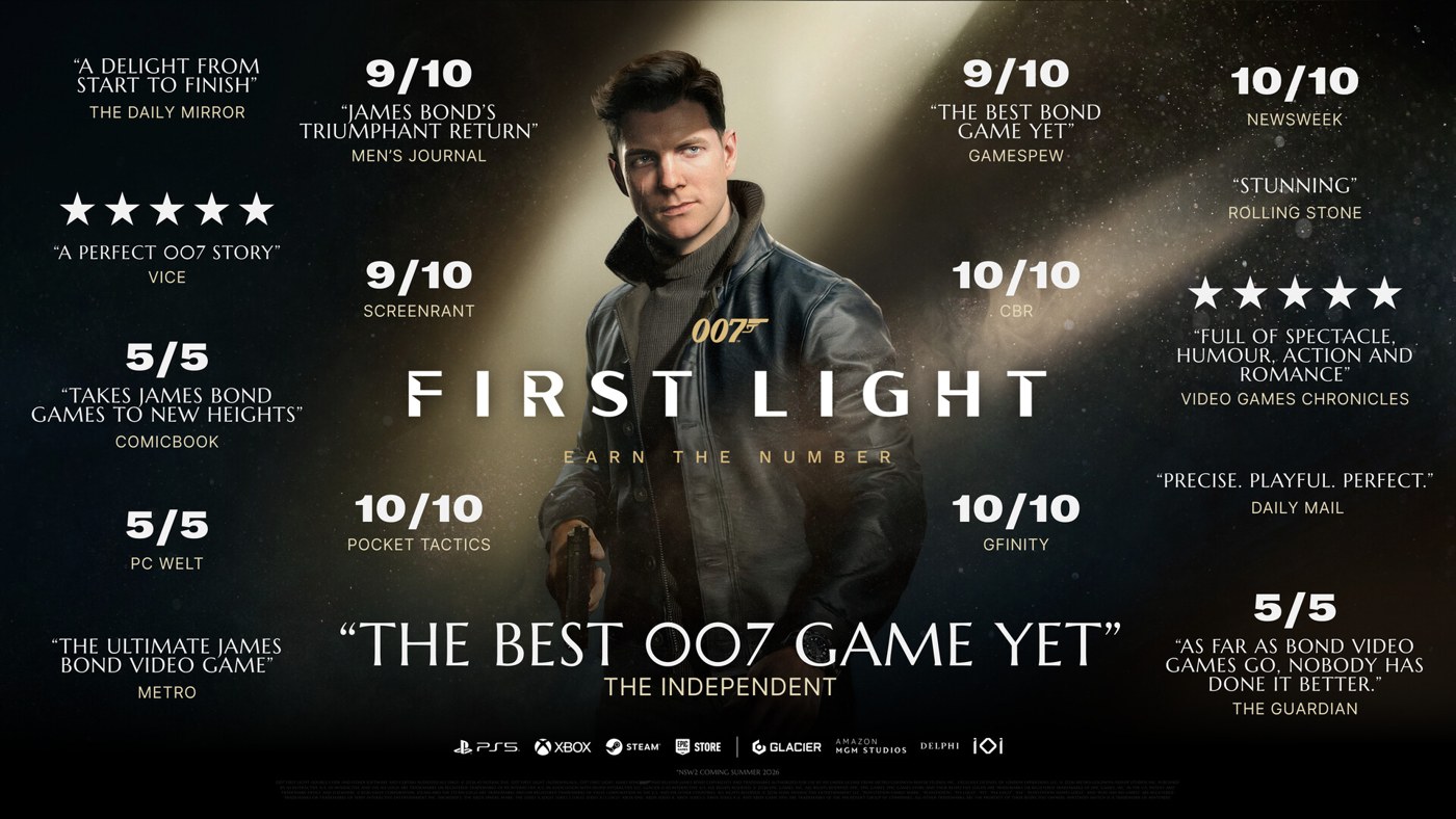 007 First Light accolades key art