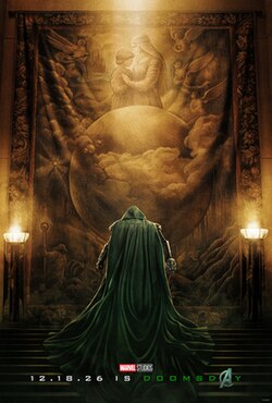 Avengers: Doomsday theatrical poster art