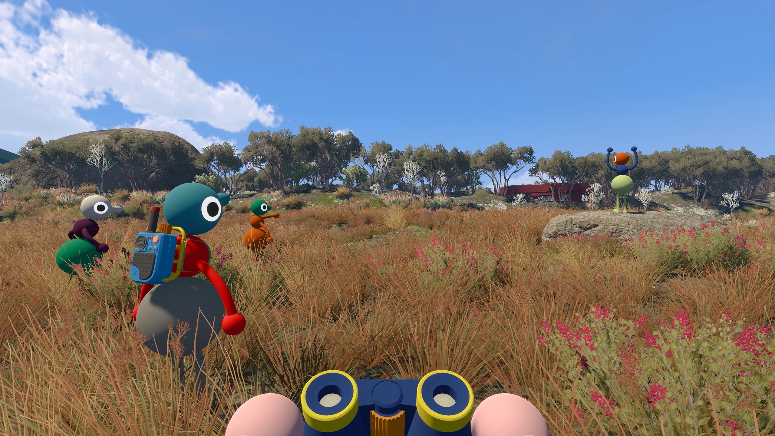 Big Walk tools and toys in the open world