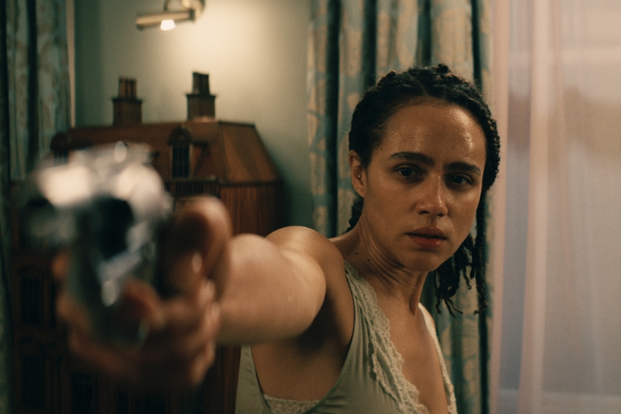 Nathalie Emmanuel as Stella in Confinement
