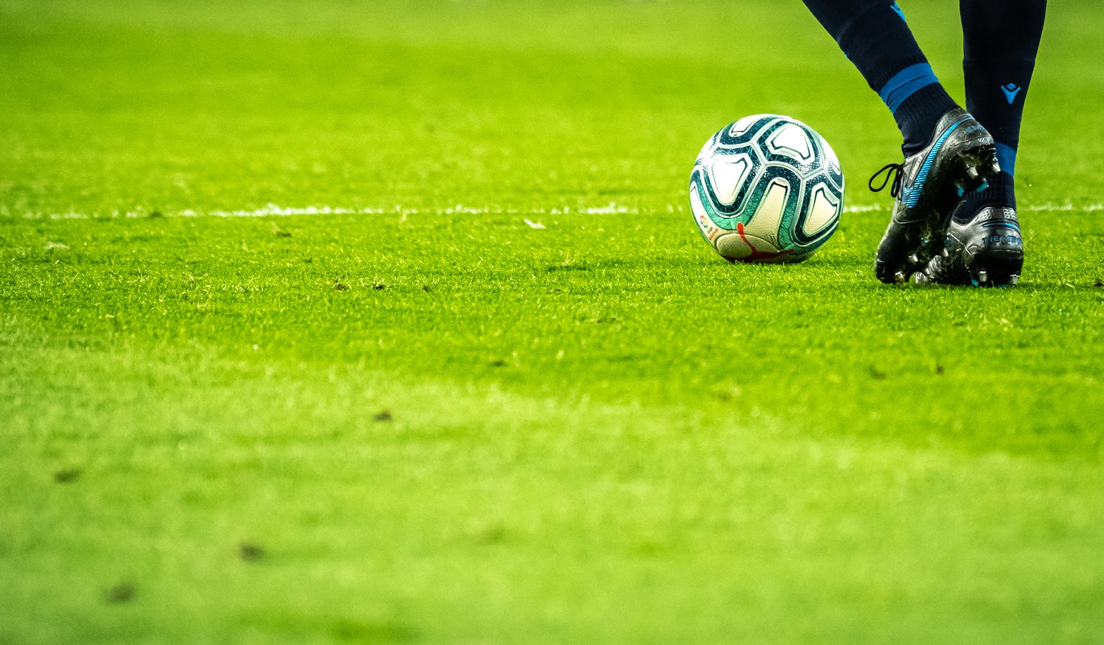 Football pitch markings at dusk: September 18 early access is the Ultimate decision point