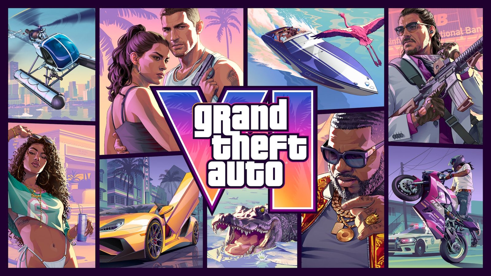 Grand Theft Auto VI standard edition key art