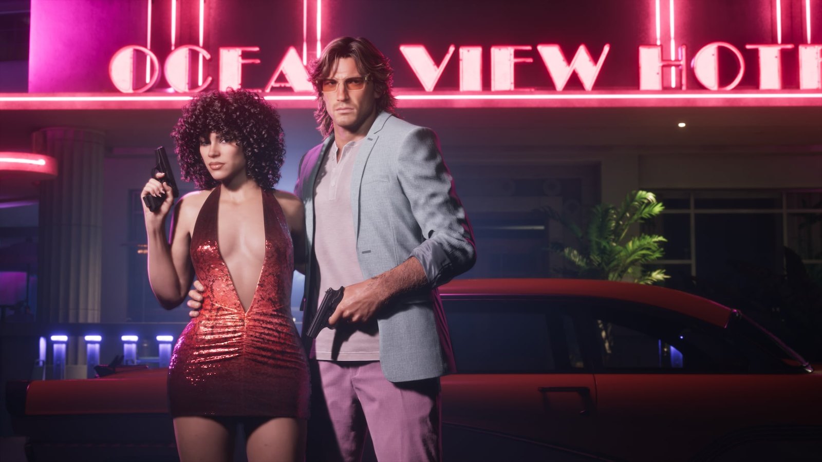 Grand Theft Auto VI Vintage Vice City Pack pre-order art