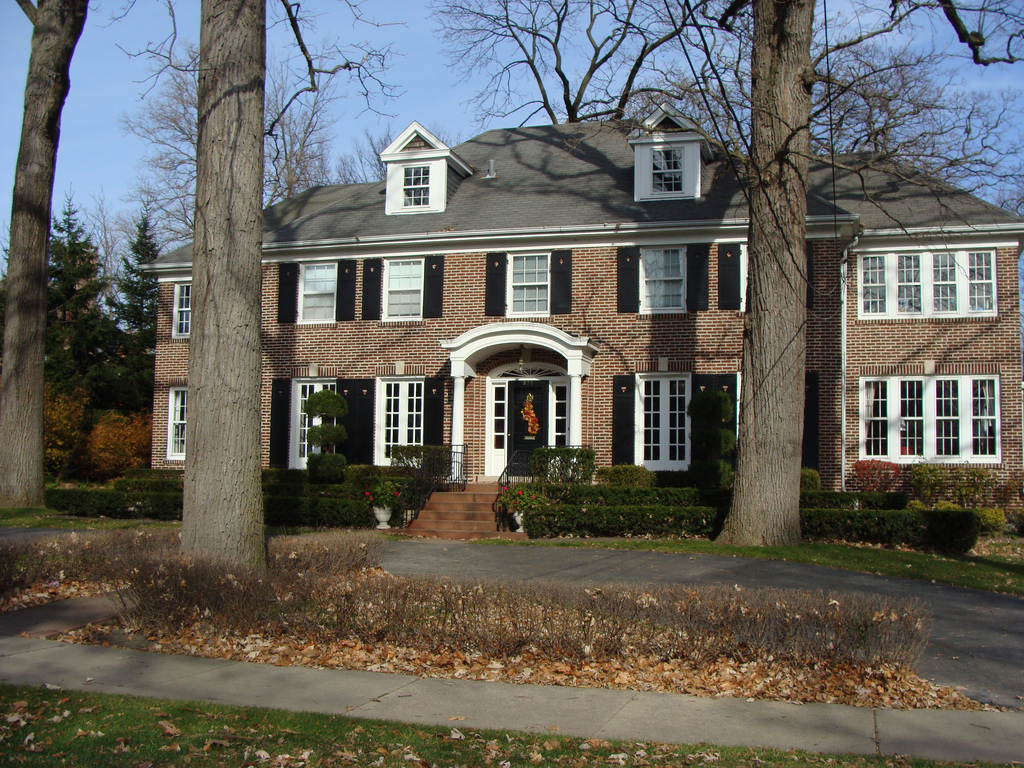 Winnetka Home Alone house exterior