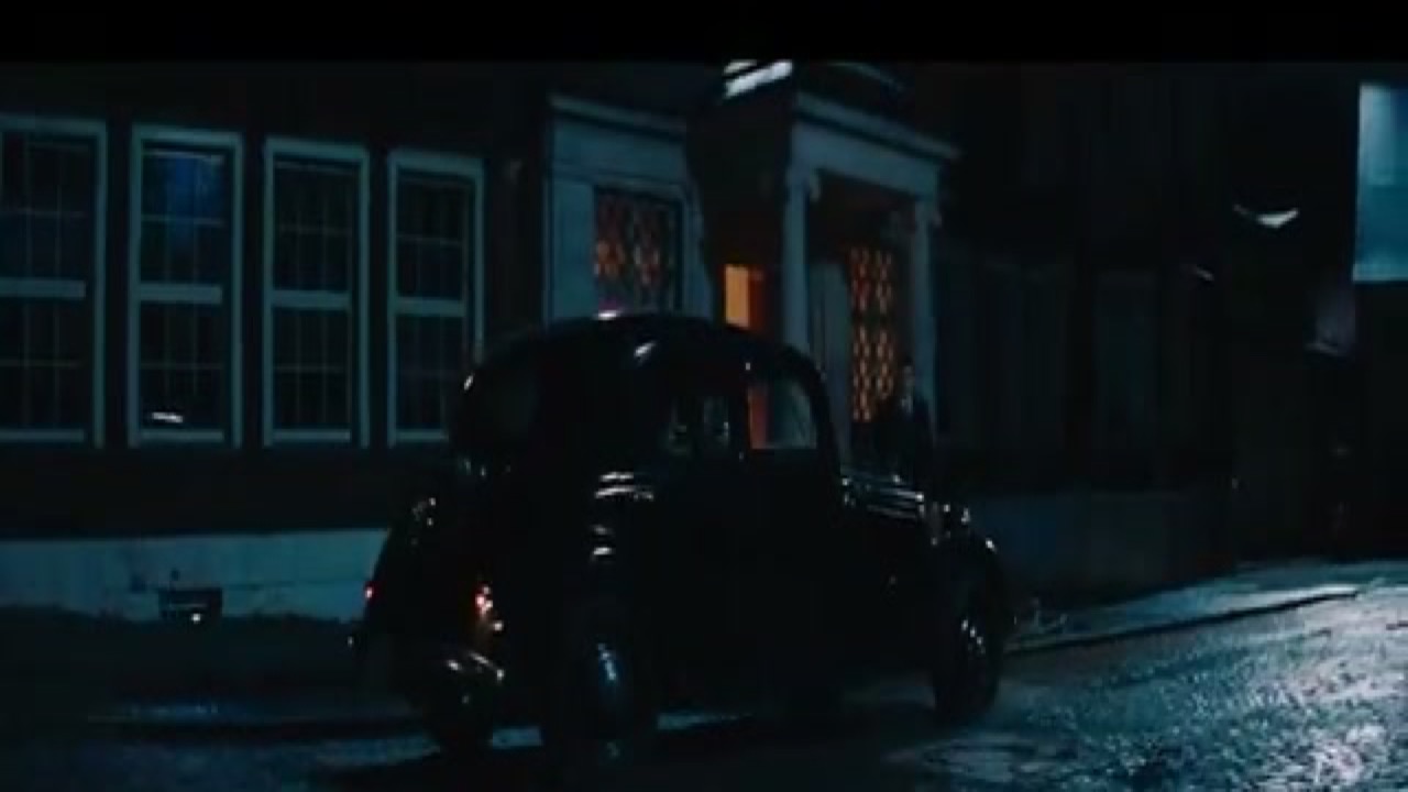 Night street and period car from I Is Another