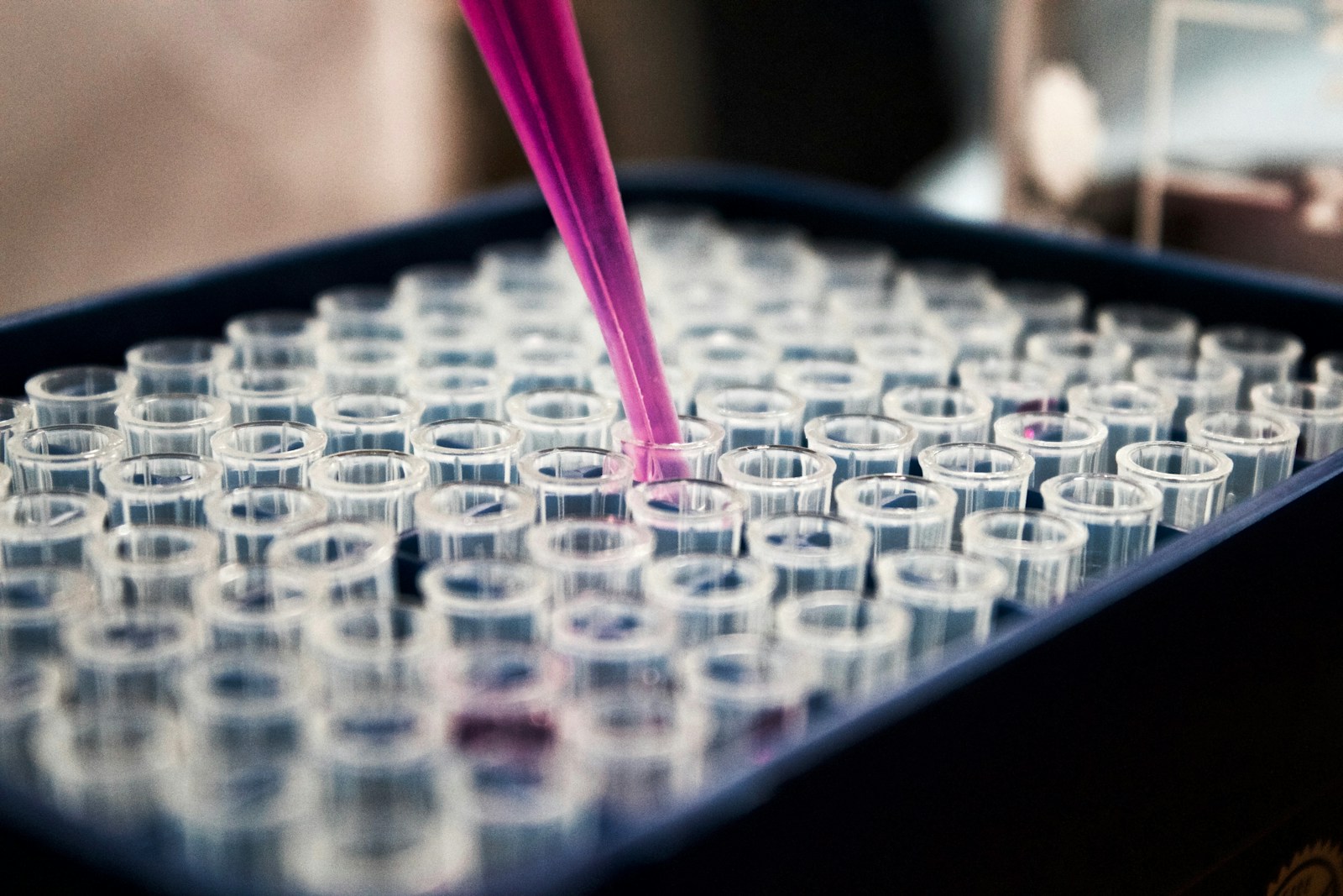 Chemistry lab bench and glassware: experimental facilities Genesis is meant to connect with AI and computing