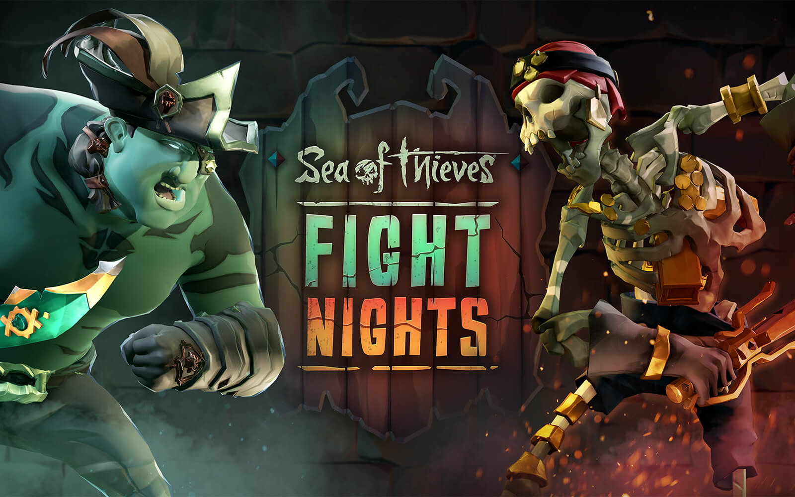 Official Rare July 2026 gallery still promoting the month's Sea of Thieves calendar