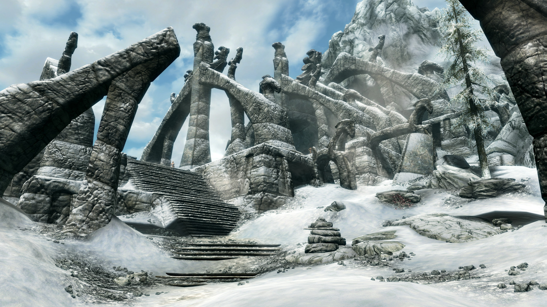 Skyrim Special Edition landscape still