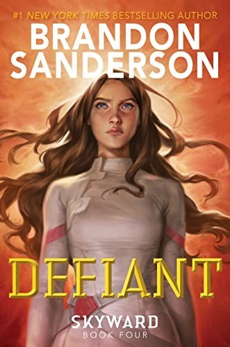 Defiant cover, Skyward book four