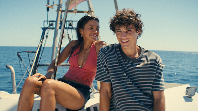 The Last Sunrise cast still with Maia Reficco