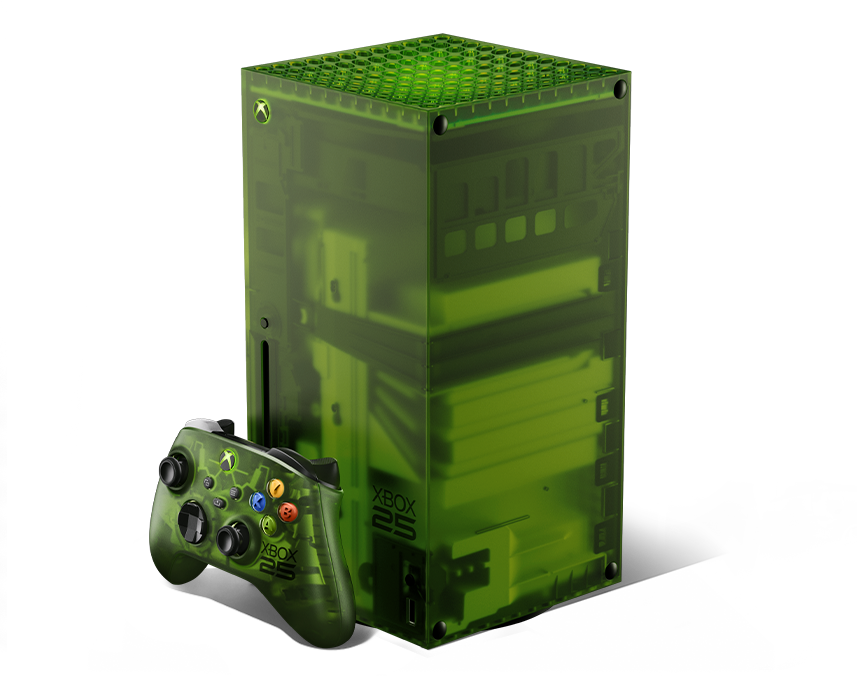 Xbox 25 special edition Series X and controller